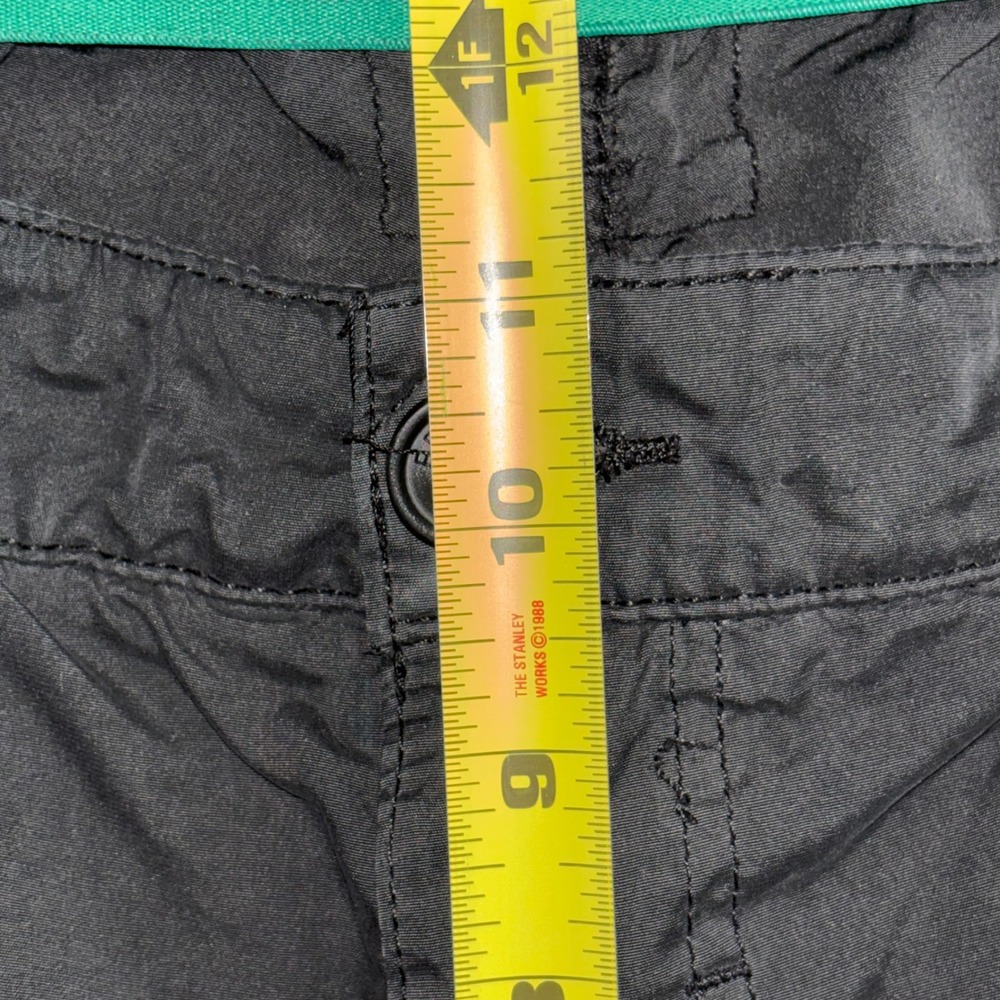 Projek Raw Mens Black Cargo Shorts Utility Multi-Pocket Cotton Blend Size 33 - Picture 5 of 12